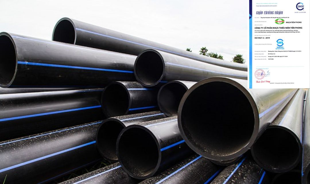 Ống HDPE Tiền Phong – Định chuẩn chất lượng theo tiêu chuẩn quốc tế