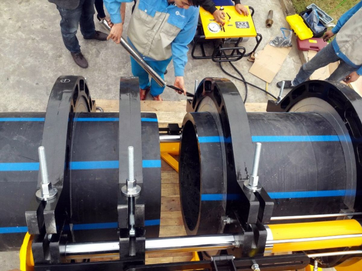 Quy Trình Hàn Ống HDPE Tiền Phong