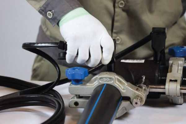 Hàn ống chữ T HDPE bằng nhiệt