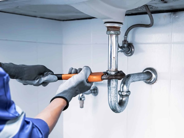 mở ống thoát nước bồn rửa mặt