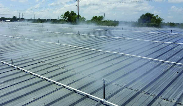 Hệ thống làm mát mái tôn bằng nước