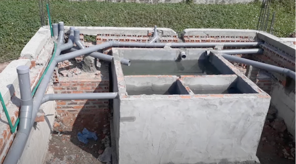 Kích thước bể phốt gia đình 4 người