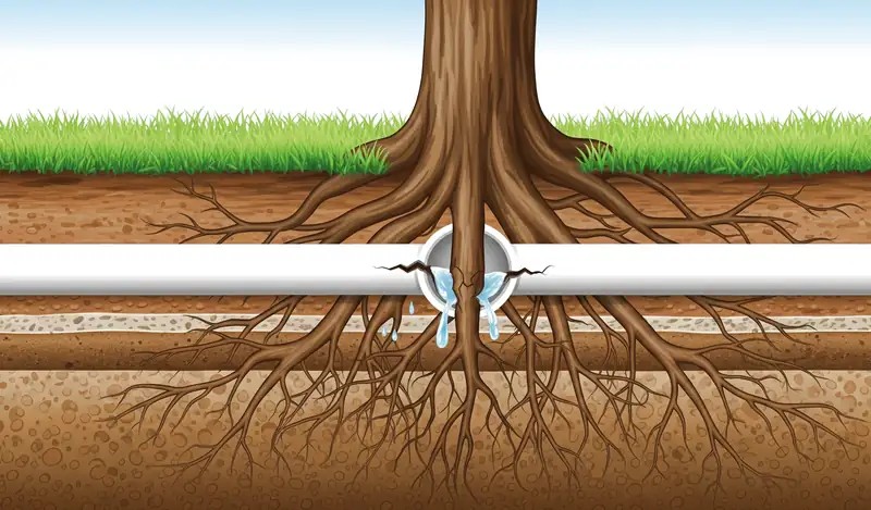 Cách chống rễ cây đâm xuyên đường ống ngầm