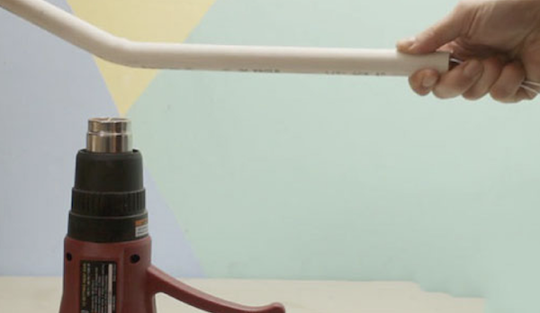 Uốn cong ống nhựa PVC-U bằng nhiệt