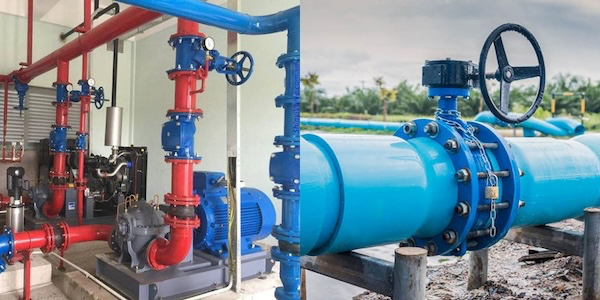 Vì sao cần bố trí van khóa nước theo từng khu vực?