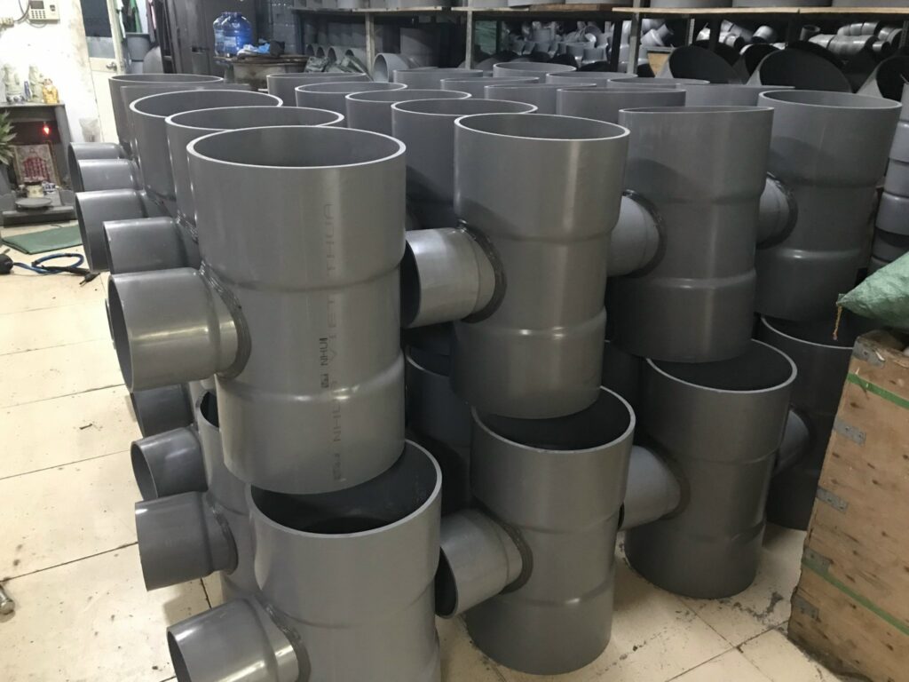 Vai trò của phụ kiện trong hệ thống PVC-U cỡ lớn