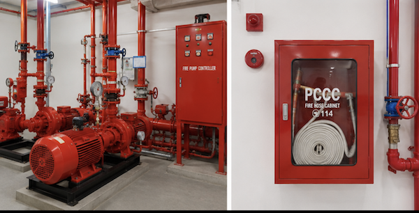 Hệ thống đường ống PCCC trong nhà cao tầng